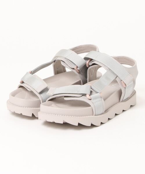 byあしながおじさん（バイアシナガオジサン）の「ワントーンスポーツサンダル / byあしながおじさん（サンダル・レディース・ブラック/グレー/ピンク/ブルー・LL/S/M/L）」の10枚目の写真