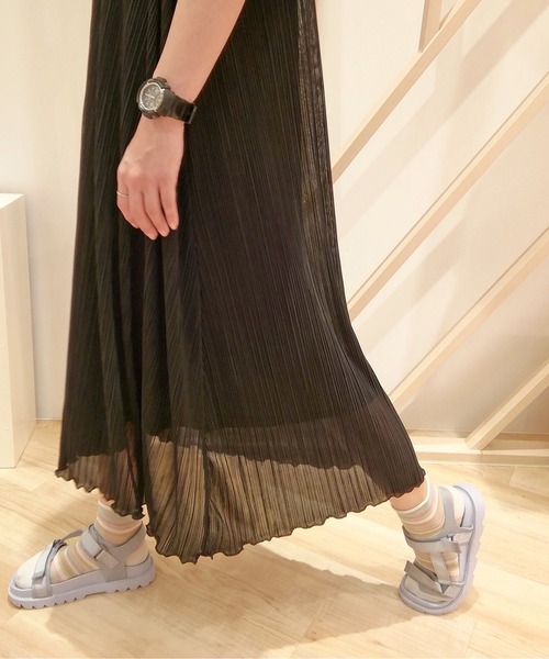 byあしながおじさん（バイアシナガオジサン）の「ワントーンスポーツサンダル / byあしながおじさん（サンダル・レディース・ブラック/グレー/ピンク/ブルー・LL/S/M/L）」の20枚目の写真