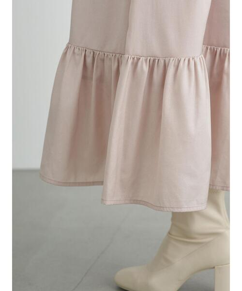 earth music&ecology（アースミュージックアンドエコロジー）の「カシュクールキャミワンピース ＊（ワンピース・レディース・ブラウン/サックスブルー/ピンク・FREE）」の16枚目の写真