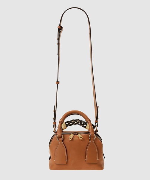 Chloe（クロエ）の「DARIA / バイカラーラムスキン＆シャイニー