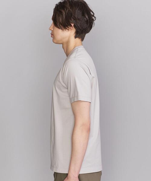 BEAUTY&YOUTH UNITED ARROWS（ビューティーアンドユースユナイテッドアローズ）の「BY ハイゲージ コットン Tシャツ（Tシャツ/カットソー・メンズ・ホワイト/ライトグレー/ブラック/オリーブ/ライトピンク/その他1・SMALL/MEDIUM/LARGE/X-LARGE）」の11枚目の写真