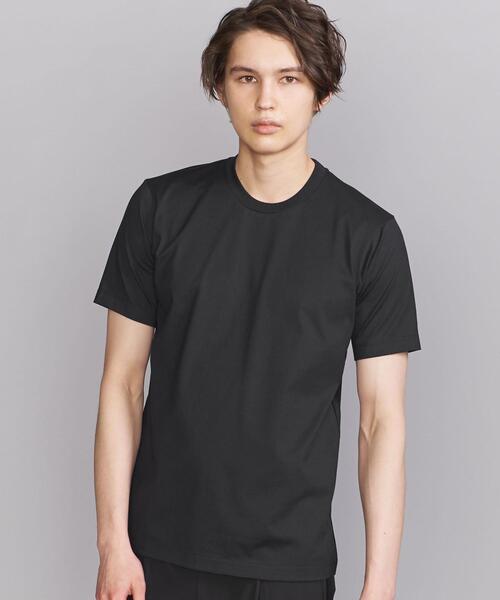 BEAUTY&YOUTH UNITED ARROWS（ビューティーアンドユースユナイテッドアローズ）の「BY ハイゲージ コットン Tシャツ（Tシャツ/カットソー・メンズ・ホワイト/ライトグレー/ブラック/オリーブ/ライトピンク/その他1・SMALL/MEDIUM/LARGE/X-LARGE）」の10枚目の写真