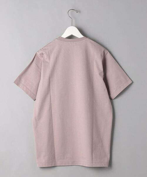 BEAUTY&YOUTH UNITED ARROWS（ビューティーアンドユースユナイテッドアローズ）の「BY ハイゲージ コットン Tシャツ（Tシャツ/カットソー・メンズ・ホワイト/ライトグレー/ブラック/オリーブ/ライトピンク/その他1・SMALL/MEDIUM/LARGE/X-LARGE）」の18枚目の写真