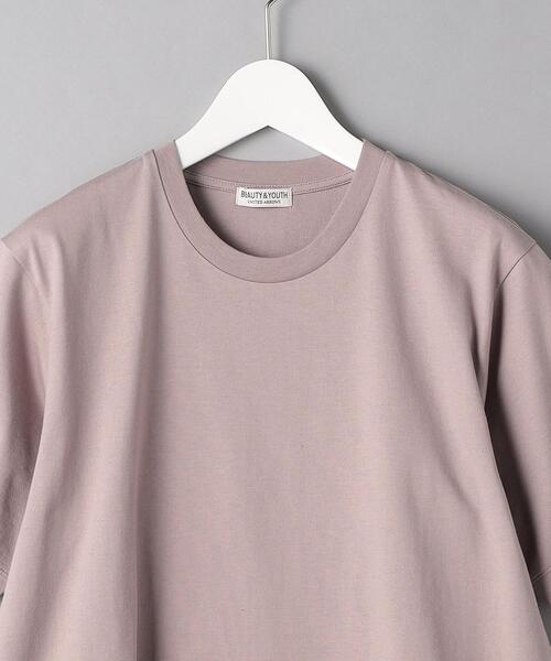 BEAUTY&YOUTH UNITED ARROWS（ビューティーアンドユースユナイテッドアローズ）の「BY ハイゲージ コットン Tシャツ（Tシャツ/カットソー・メンズ・ホワイト/ライトグレー/ブラック/オリーブ/ライトピンク/その他1・SMALL/MEDIUM/LARGE/X-LARGE）」の19枚目の写真