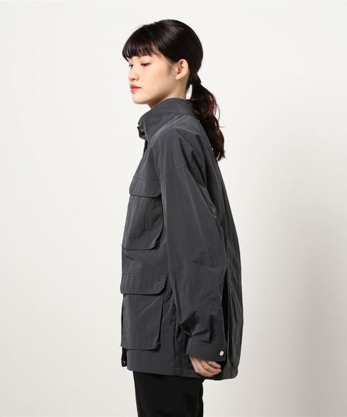 Rewde（ルゥデ）の「スタンドカラージャケット（1R16-8810252）（その他アウター・レディース・チャコールグレー/ベージュ・M/L）」の8枚目の写真