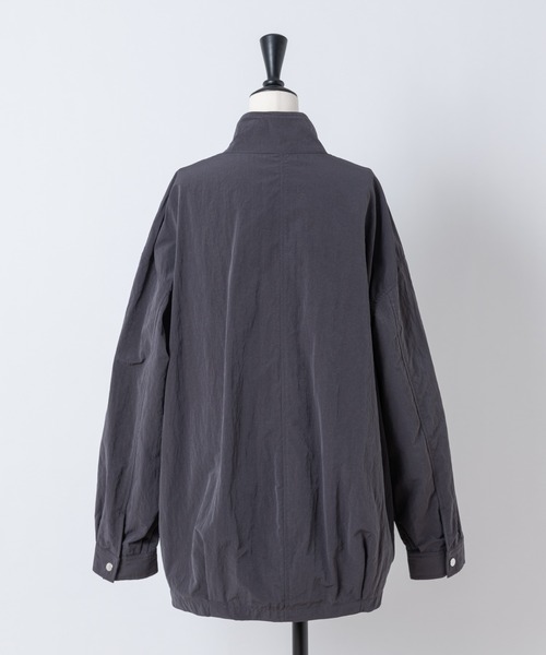 Rewde（ルゥデ）の「スタンドカラージャケット（1R16-8810252）（その他アウター・レディース・チャコールグレー/ベージュ・M/L）」の7枚目の写真