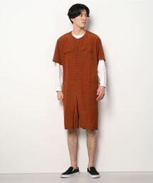 SASQUATCHfabrix.（サスクワァッチファブリックス）の「Sasquatchfabrix./サスクワァッチファブリックス/HALF ALL IN ONE（つなぎ/オールインワン・メンズ）」