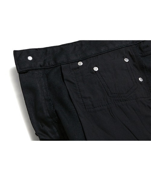 Union Garments(ユニオンガーメンツ)の「【Union Garments 】スリムストレート コーティングジーンズ / SLIM STRAIGHT COATING JEANS(デニムパンツ・メンズ・ブラック・32inch/30inch/28inch/34inch/31inch/29inch/33inch)」の10枚目の写真