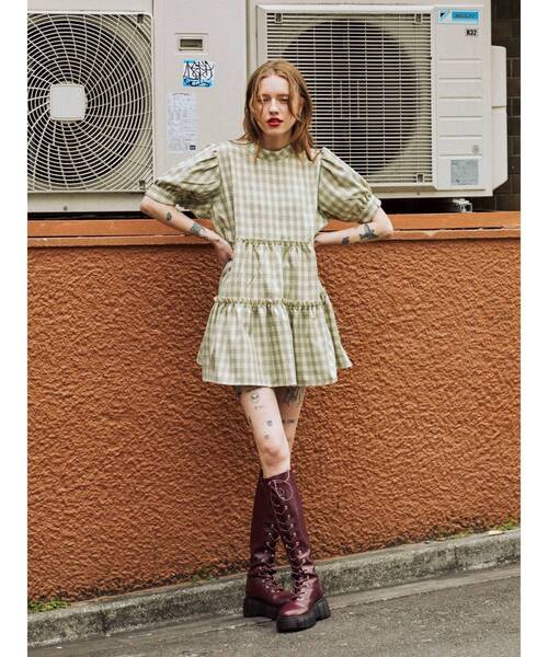 jouetie（ジュエティ）の「リボンティアードチュニック（チュニック・レディース・ブラック/その他1/オフホワイト・MEDIUM）」の9枚目の写真