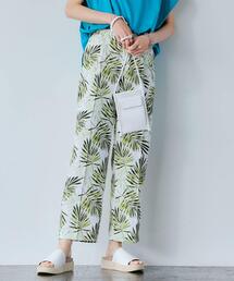 green label relaxing | FM リーフ プリント イージー パンツ(その他パンツ)