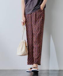 green label relaxing | FM リーフ プリント イージー パンツ(その他パンツ)