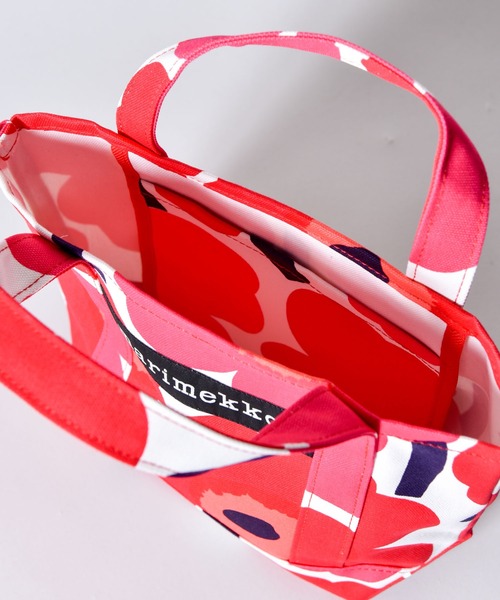 marimekko（マリメッコ）の「【marimekko（マリメッコ）】  SEIDI PIENI UNIKKO（ハンドバッグ・レディース・ブラック/レッド・ONE SIZE）」の4枚目の写真
