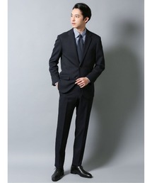 TAKA-Q（タカキュー）の「タカキューメンズ/TAKA-Q：MEN ストレッチウォッシャブル チェック柄2ボタン2パンツ ビジネスセットアップスーツ（スーツセット・メンズ）」