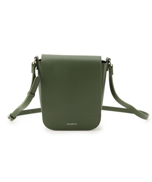 THE SHOP TK （ザ ショップ ティーケー ）の「◆フラップミニショルダーバッグ（ショルダーバッグ・メンズ・ブラウン系その他/ダークグリーン/ブラック・00）」の5枚目の写真
