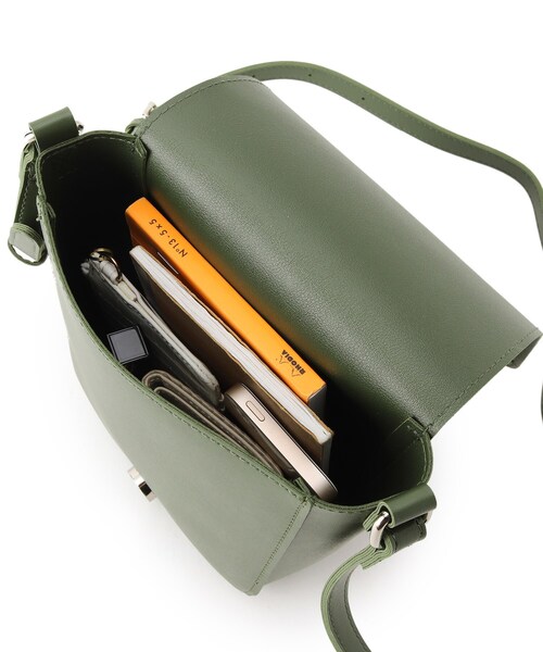 THE SHOP TK （ザ ショップ ティーケー ）の「◆フラップミニショルダーバッグ（ショルダーバッグ・メンズ・ブラウン系その他/ダークグリーン/ブラック・00）」の7枚目の写真