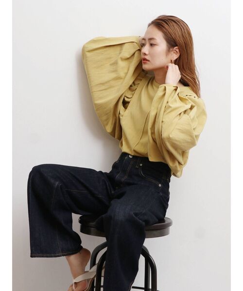 Ungrid - Ungrid 新品未開封　タグ付き　ショルダータックブラウス Ungrid - Ungrid 新品未開封 タグ付き ショルダータックブラウス