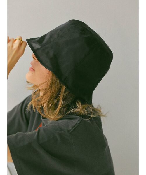 Ungrid（アングリッド）の「シアーバケットハット（ハット・レディース・ブラック/ブラウン・FREE）」の4枚目の写真