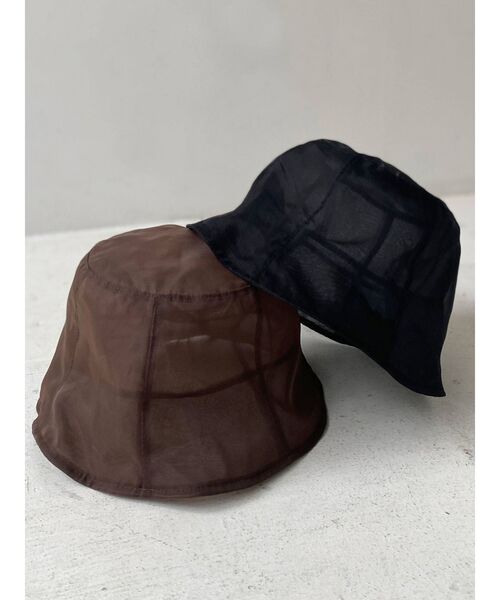 Ungrid（アングリッド）の「シアーバケットハット（ハット・レディース・ブラック/ブラウン・FREE）」の7枚目の写真