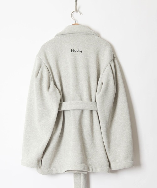 HOLIDAY（ホリデイ）の「THERMAL PRO FLEECE GOWN サーマルプロフリースガウン（その他アウター・レディース・ネイビー/グレー系その他・ONE SIZE）」の3枚目の写真