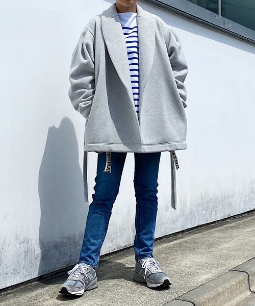 HOLIDAY（ホリデイ）の「THERMAL PRO FLEECE GOWN サーマルプロフリースガウン（その他アウター・レディース・ネイビー/グレー系その他・ONE SIZE）」の5枚目の写真