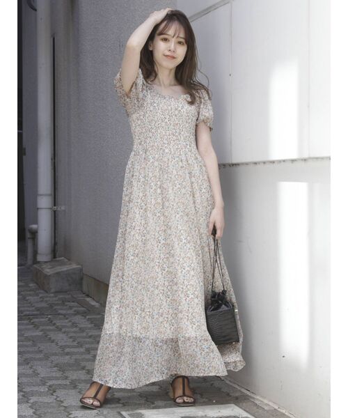 dazzlin（ダズリン）の「シフォンシャーリングロングワンピース（ワンピース・レディース・その他1/その他2・FREE）」の13枚目の写真