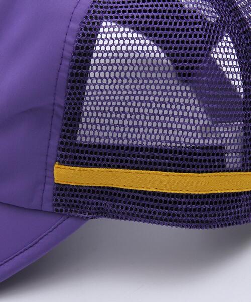 coen（コーエン）の「【coen キッズ/ジュニア】コーエンロゴメッシュキャップ（キャップ・キッズ・ダークグレー/ライム/パープル・54cm/56cm）」の9枚目の写真