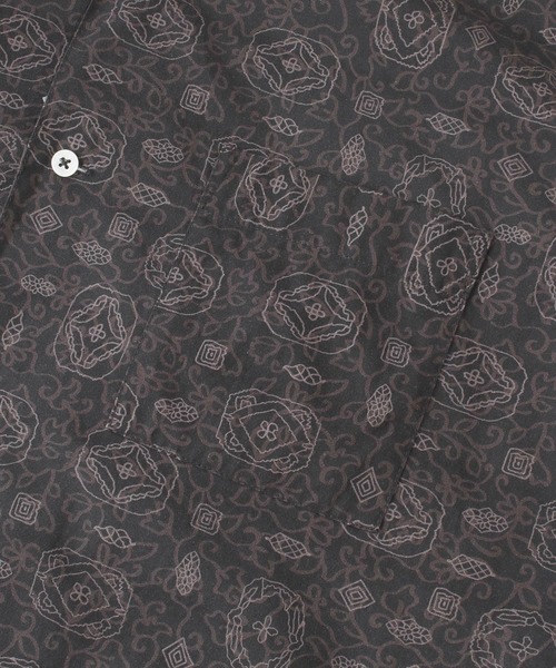 URBAN RESEARCH DOORS（アーバンリサーチドアーズ）の「バティックプリントシャツ（シャツ/ブラウス・メンズ・ブラック/イエロー・38/40）」の19枚目の写真