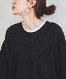 ［洗える］タンショクキュウシンニット#