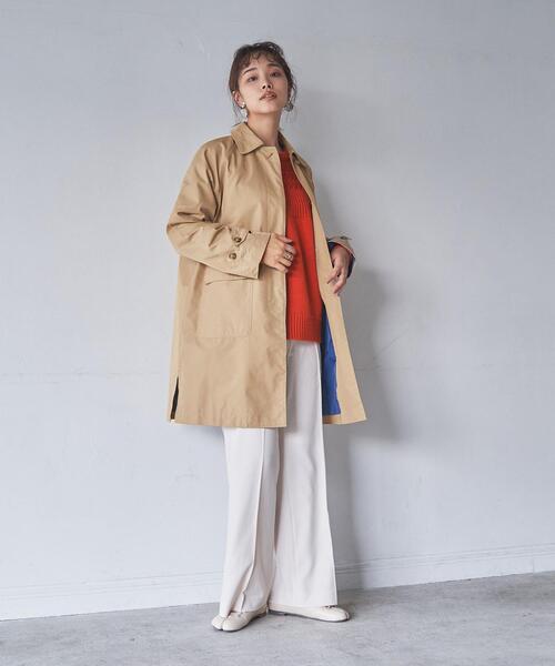 coen（コーエン）の「［洗える］タンショクキュウシンニット#（ニット/セーター・レディース・ライトブルー/ブラック/オレンジ/オフホワイト・MEDIUM/LARGE）」の16枚目の写真