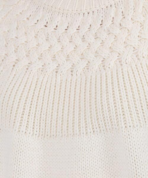 coen（コーエン）の「［洗える］タンショクキュウシンニット#（ニット/セーター・レディース・ブラック/オレンジ/ライトブルー/オフホワイト・MEDIUM/LARGE）」の14枚目の写真