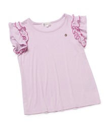 ROPE' PICNIC（ロペピクニック）の「【KIDS】配色メロウフリルトップス（Tシャツ/カットソー・キッズ）」