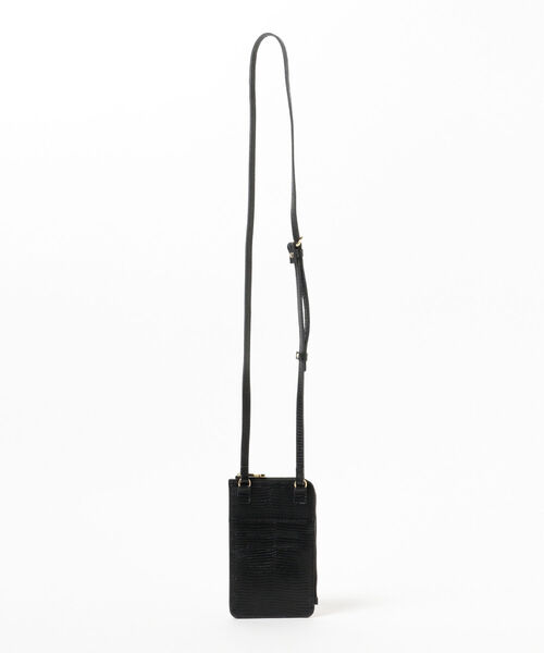 Demi-Luxe BEAMS(デミルクス ビームス)の「VIOLAd’ORO / リザート クロスボディ フォンケース(ショルダーバッグ・レディース・ブルー系その他2/ブラック系その他3/ブラック/サックスブルー/ラベンダー・ONE SIZE)」の8枚目の写真