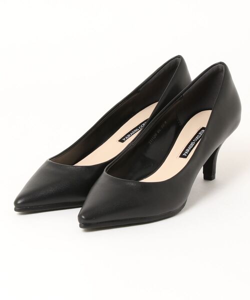 【セール】【PARADIS COULEUR】ポインテッドプレーンパンプス(311126)（パンプス）｜PARADIS COULEUR（パラディクルール）