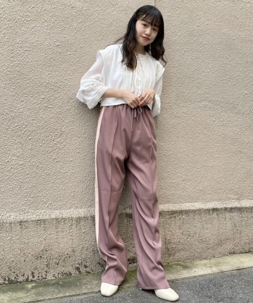 Kastane（カスタネ）の「刺繍フラップ付き３WAYブラウス（シャツ/ブラウス・レディース・ブラック/オフホワイト・FREE）」の9枚目の写真