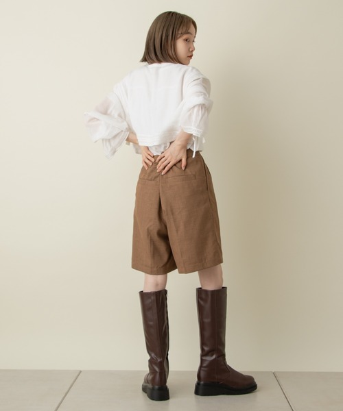 Kastane（カスタネ）の「刺繍フラップ付き３WAYブラウス（シャツ/ブラウス・レディース・ブラック/オフホワイト・FREE）」の19枚目の写真