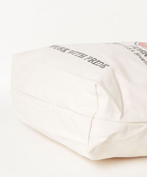 Dickies（ディッキーズ）の「【DICKIES/ディッキーズ】ロゴアートワークプリント キャンバストートバッグ（トートバッグ・レディース・ホワイト/ブラック/ネイビー/レッド・F）」の6枚目の写真