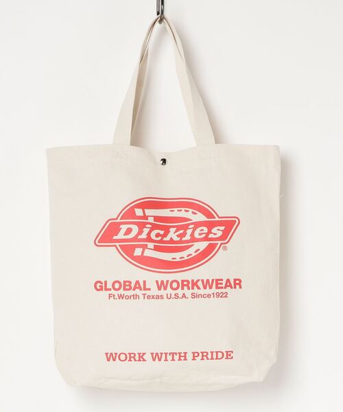 Dickies(ディッキーズ)の「【DICKIES/ディッキーズ】ロゴアートワークプリント キャンバストートバッグ(トートバッグ・レディース・ホワイト/ブラック/ネイビー/レッド・F)」の11枚目の写真