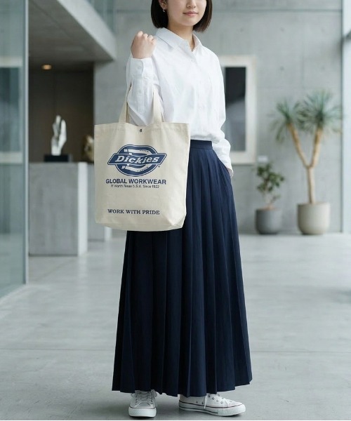 Dickies(ディッキーズ)の「【DICKIES/ディッキーズ】ロゴアートワークプリント キャンバストートバッグ(トートバッグ・レディース・ホワイト/ブラック/ネイビー/レッド・F)」の15枚目の写真