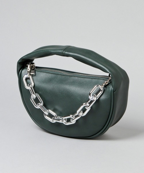 HARE（ハレ）の「アーチホリデイチェーンバッグ(HARE)（ハンドバッグ・レディース・ブラック/グリーン・FREE）」の18枚目の写真