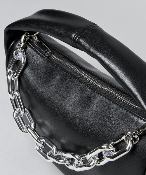 HARE（ハレ）の「アーチホリデイチェーンバッグ(HARE)（ハンドバッグ・レディース・ブラック/グリーン・FREE）」の5枚目の写真