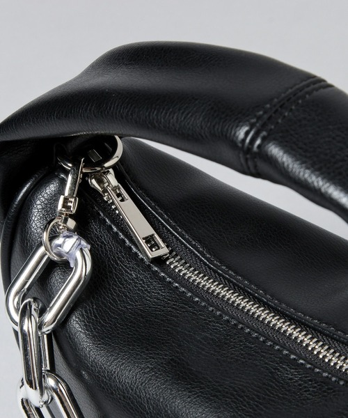 HARE（ハレ）の「アーチホリデイチェーンバッグ(HARE)（ハンドバッグ・レディース・ブラック/グリーン・FREE）」の19枚目の写真