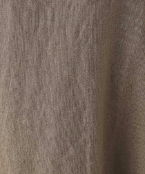 studio CLIP（スタディオクリップ）の「《Natural by studio CLIP》リネンサイドタックワンピース（ワンピース・レディース・ベージュ/ボルドー/スモーク・FREE）」の16枚目の写真