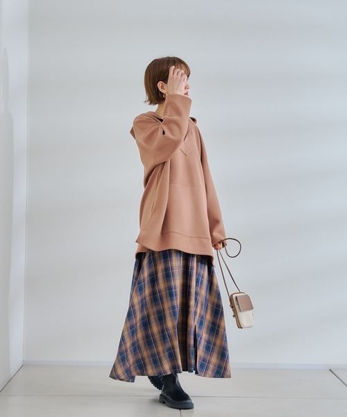 DouDou（ドゥドゥ）の「メキシカンパーカー（パーカー・レディース・ブラック/グレイッシュベージュ/キャメル・FREE）」の7枚目の写真