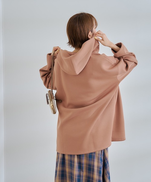 DouDou（ドゥドゥ）の「メキシカンパーカー（パーカー・レディース・ブラック/グレイッシュベージュ/キャメル・FREE）」の13枚目の写真