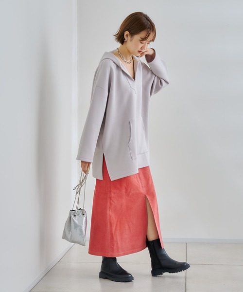 DouDou（ドゥドゥ）の「メキシカンパーカー（パーカー・レディース・ブラック/グレイッシュベージュ/キャメル・FREE）」の16枚目の写真