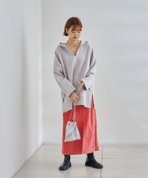 DouDou（ドゥドゥ）の「メキシカンパーカー（パーカー・レディース・ブラック/グレイッシュベージュ/キャメル・FREE）」の19枚目の写真