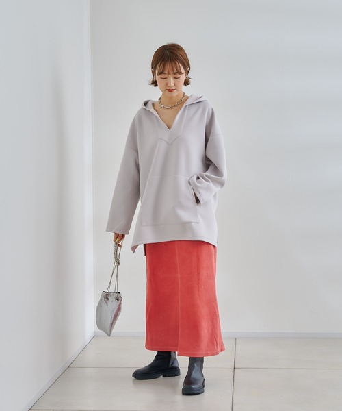 DouDou（ドゥドゥ）の「メキシカンパーカー（パーカー・レディース・ブラック/グレイッシュベージュ/キャメル・FREE）」の22枚目の写真