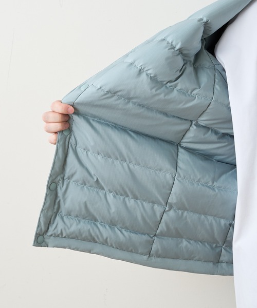 Franklin Climbing（フランクリンクライミング）の「【Franklin Climbing】ダウンカーディガン（ダウンジャケット/コート・メンズ・スカイブルー/オレンジ/ブラック・XL/M/XS/L/S）」の12枚目の写真