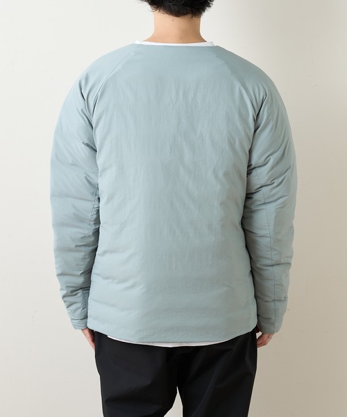 Franklin Climbing（フランクリンクライミング）の「【Franklin Climbing】ダウンカーディガン（ダウンジャケット/コート・メンズ・スカイブルー/オレンジ/ブラック・XL/M/XS/L/S）」の13枚目の写真