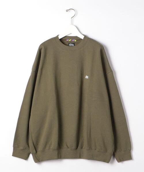 ABU GARCIA(アブ・ガルシア)の「<Abu Garcia×is-ness>ビッグ リバーシブル スウェット(スウェット・メンズ・ブラック/オリーブ・M/L)」の2枚目の写真